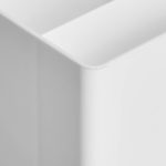 Basics Plastic Desk Organizer Bundle - Letter Tray 2-Pack/Accessory Tray, White - Image 3